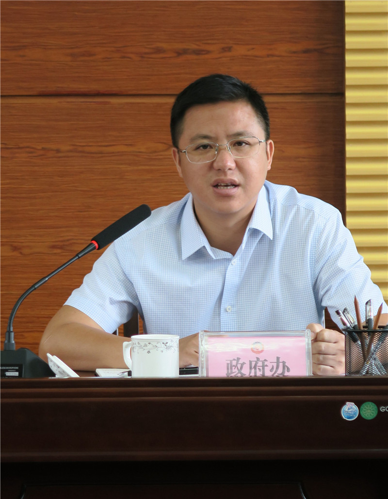 3、自治县政协办副主任李锋在会上讲话 (1)